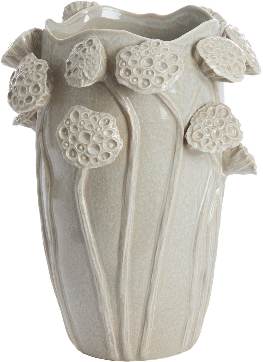 Light & Living Vaas LAVCI - 27.5x25.5x35cm - Grijs