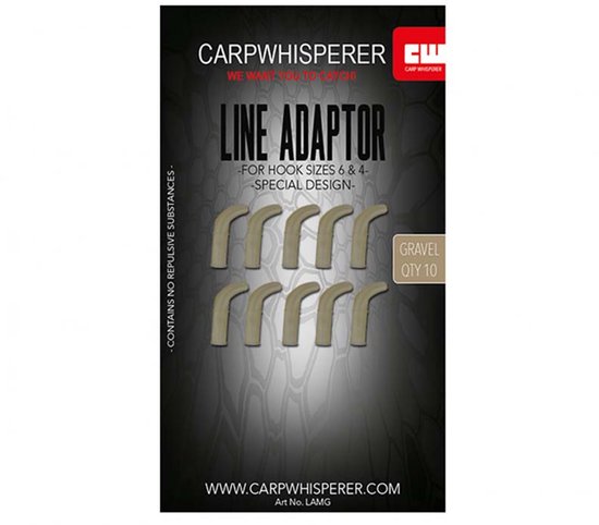 Carp Whisperer - Line Adaptor - 10 stuks - Silt van Merkloos — afbeelding 4
