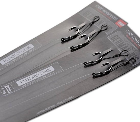 Carp Whisperer - German Stiff rig - Haak maat: 6 - 2 stuks van Merkloos — afbeelding 2