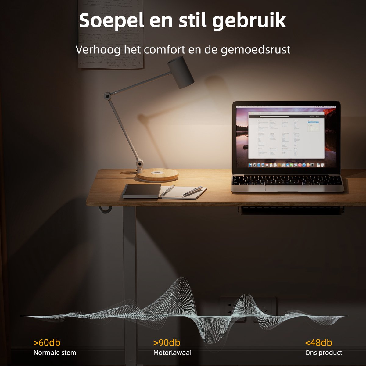 Zit-sta - Elektrisch verstelbaar bureau thumbnail 6