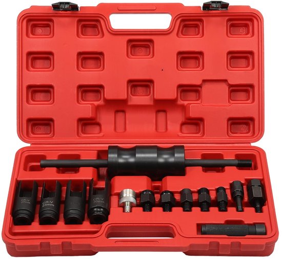 Diesel Injector Verwijderingsgereedschap - 14-delig - Voor Dieselmotoren