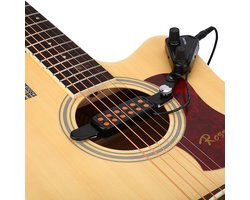 12 Sound Hole Magnetische Pickup - Kussen Bescherming - Comfortabele Praktische Gitaar Transducer - Geschikt voor Akoestische Gitaar - Geluidskwaliteit Verbeteren
