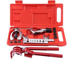 Flaring Tool - Brake Line Bending Tool - 11-delige Flaring Tool Set - Professionele Flaring Tool Set - Flaring Pipe Cutter Repair Set - Rem Line Bending Pliers
