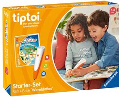 tiptoi Starter Set Wereldatlas - Interactief voor 5-8 jaar - Educatief
