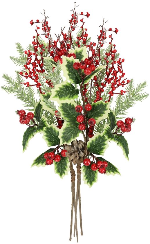 GEEHUA 2 stuks kerst maretak decor, kerstmaretak opknoping