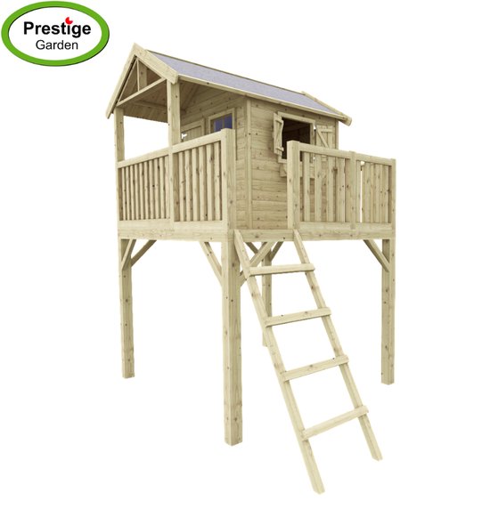 Houten speelhuis Funny xxl - Prestige garden