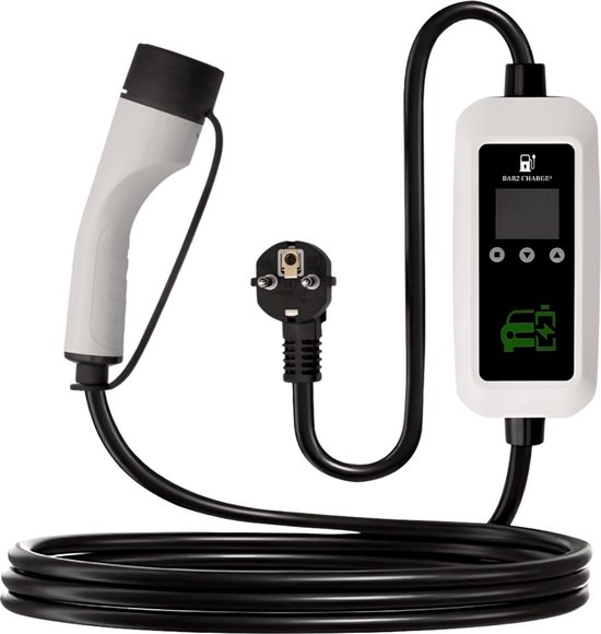 Mobiele Thuislader 3,7 kW IP66 Waterdicht Type 2 vanaf stopcontact 8A/10A/13A/16A 1 Fase TPU kabel Uitgesteld laden functie / Timer 5 meter kopen? Vergelijk bij Mobiele Thuislader 3,7 kW IP66 Waterdicht Type 2 vanaf stopcontact 8A/10A/13A/16A 1 Fase TPU kabel Uitgesteld laden functie / Timer 5 meter kopen? Vergelijk bij