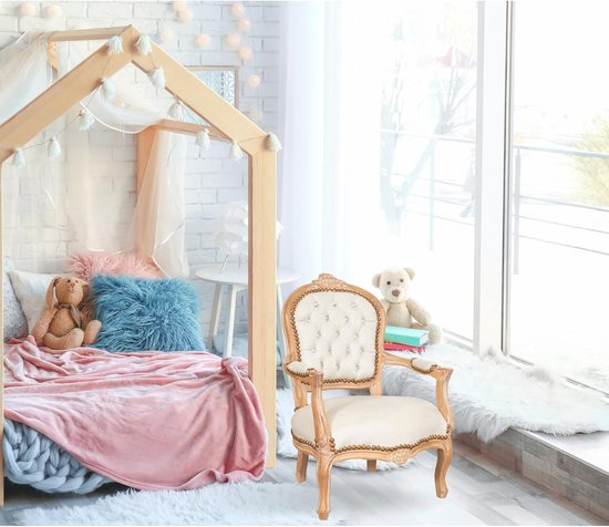 Kinderbank, uitklapbaar, 2-in-1 kinderbank met slaapfunctie, modulaire mini- bank voor speelkamer, extra zachte speelbank, oplichtend in het donker, met 2 voetenbank, 1 zijzak, voor jongens en meisjes