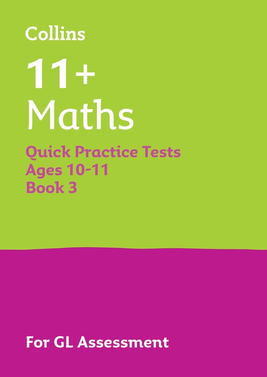 Collins 11+ Practice- 11+ Maths Quick Practice Tests Age 10- ... - cover