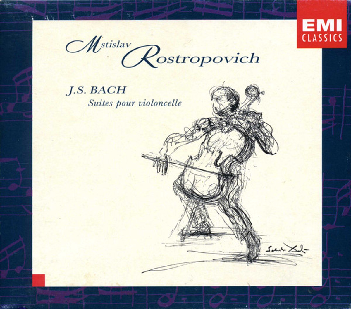 Suites Pour Violoncelle 1 - 6 - Rostropovitch
