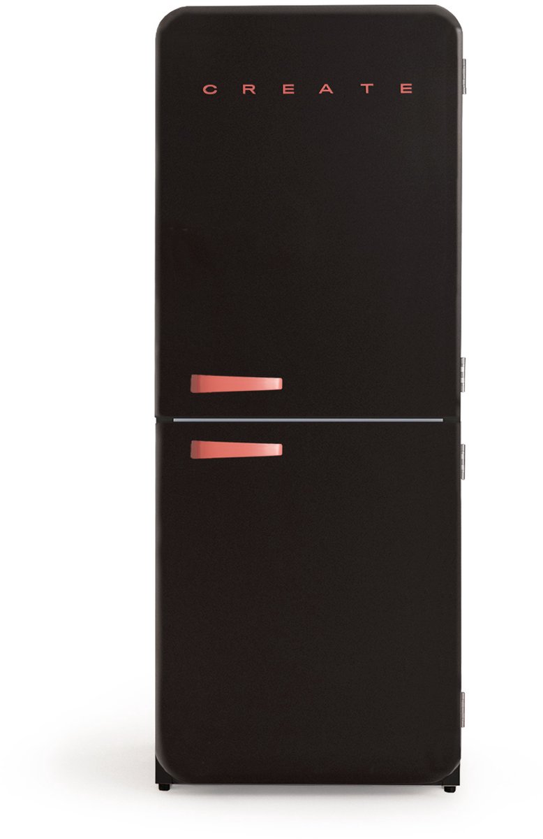 CREATE - Koelkast in retro stijl - FRIDGE RETRO COMBI 401 L