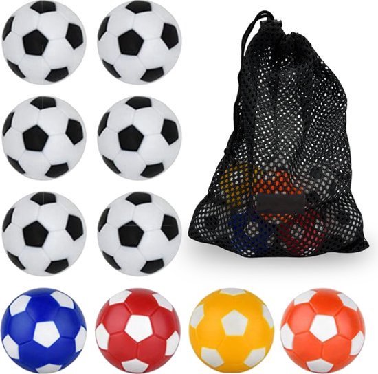 Syllio Tafelvoetbal Balletjes - 10 stuks - 36mm Tafelvoetbal bal - Voetbaltafel - Tafelvoetbalspel