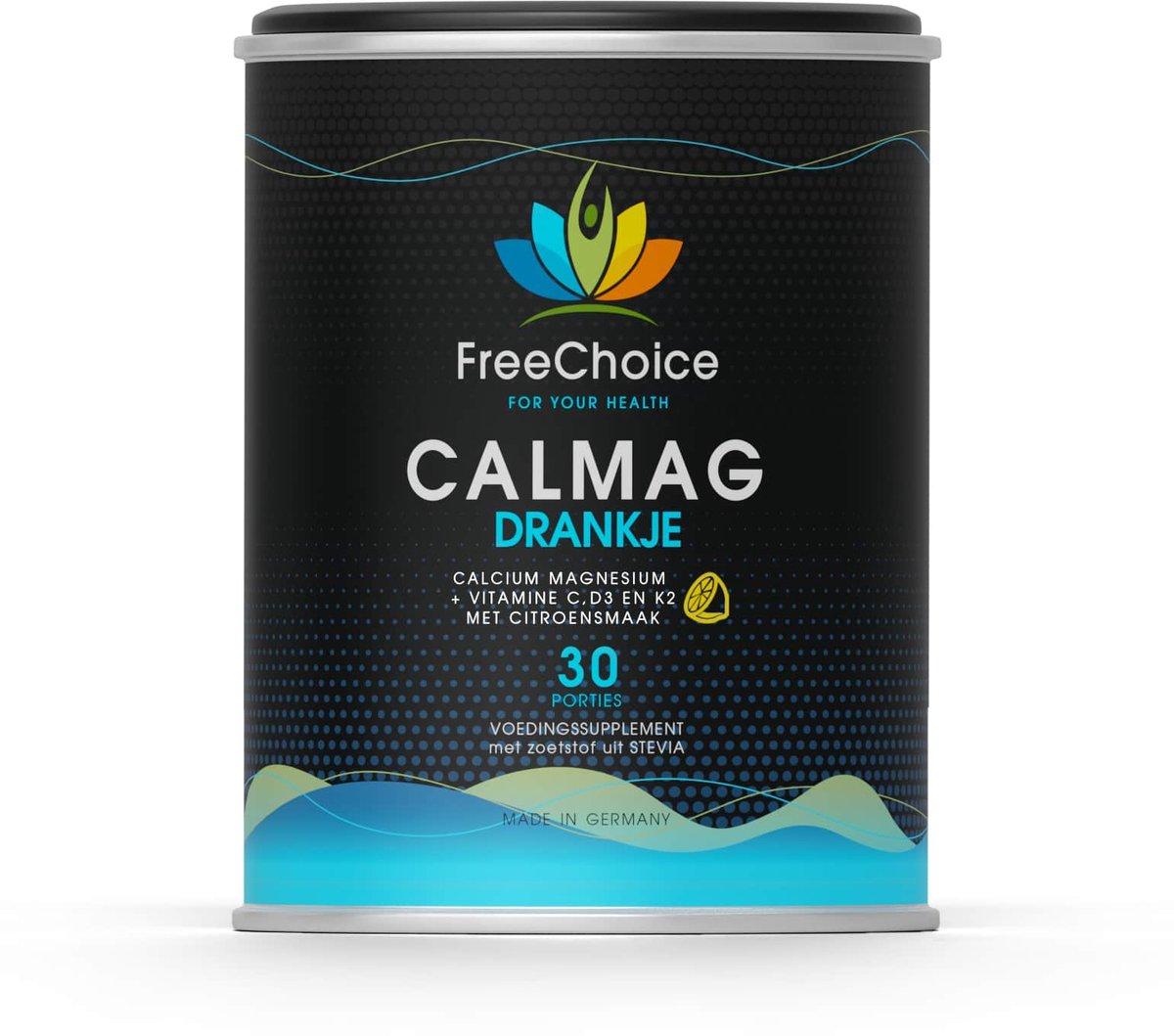 Goedkoopste FreeChoice - Calcium-Magnesium Drankje - 30 dosis - met Vitamine C, D3 en K2