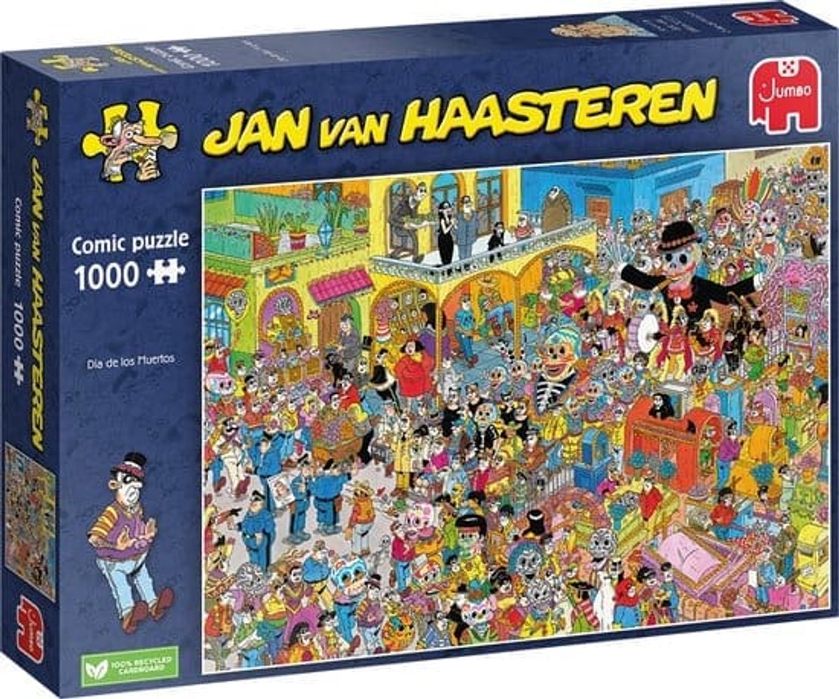 Jan van Haasteren - Dia De Los Muertos - 1000 stukjes puzzel