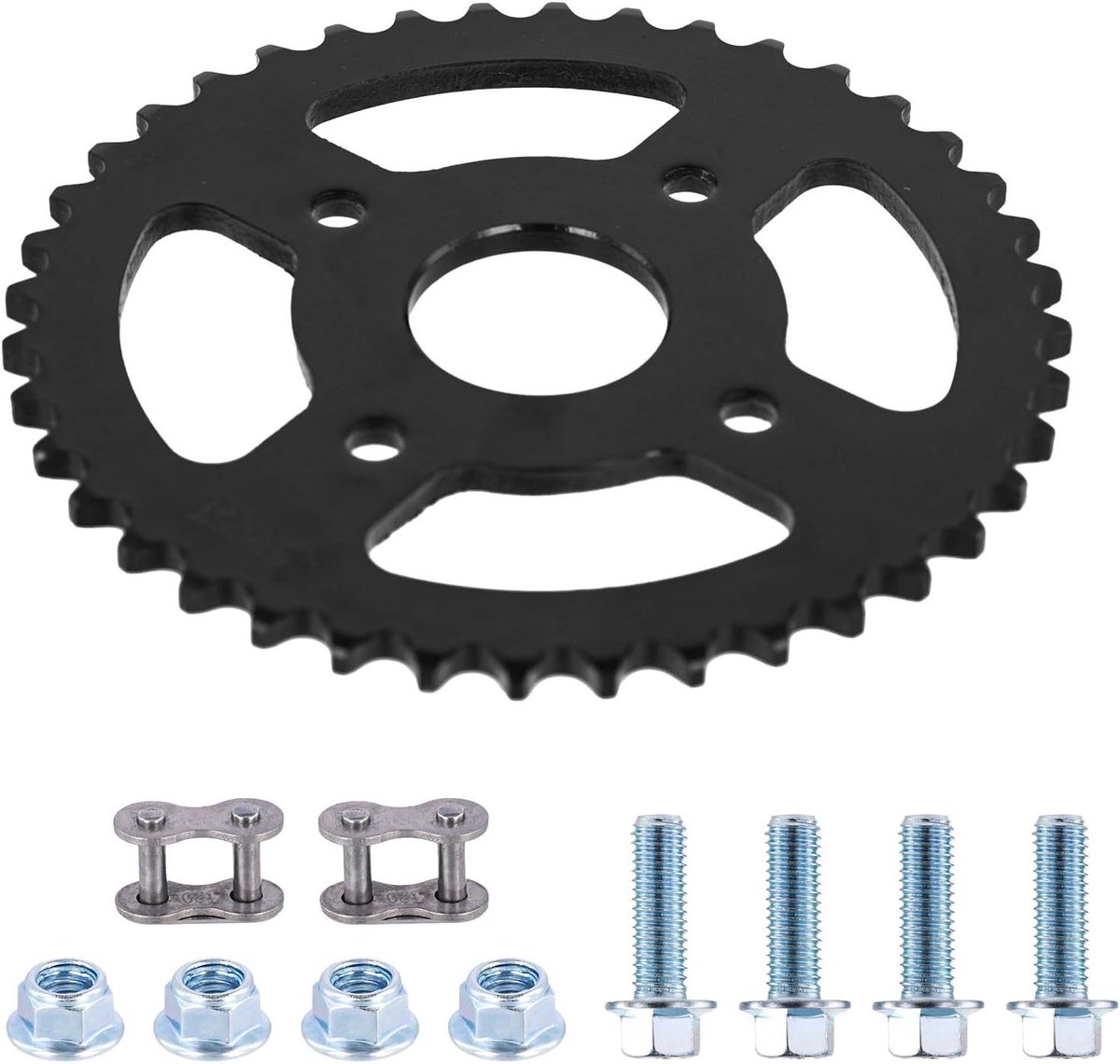 Allecto Plus - Go Kart Tandwiel Aandrijftandwiel 40 Tanden 40mm - Mini Bike Achteraandrijftandwiel - Voor Coleman BT200X CT200U CT200U-EX - Geschikt voor 40/41/420 ketting