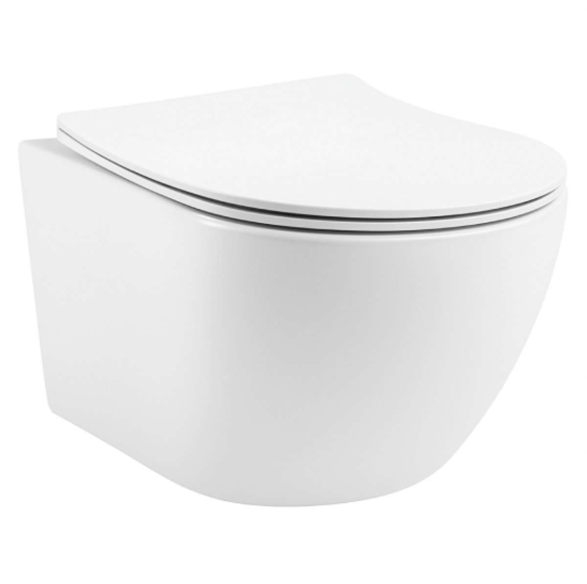 Kayvit Hangtoilet Glans Wit | Softclose | Quickrelease | Randloos (met bril)