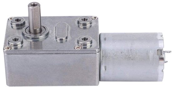 DC 24V Wormwielmotor – 5-150 Rpm, Zelfremmend, Volledig Metalen Tandwielen – Voor Automatische Systemen En Apparaten