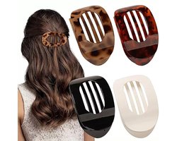 Haarelastiek - 4 stuks - Haaraccessoires - 4 Kleuren -