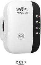 Bol.com CRTV™ Wifi Versterker Stopcontact - Wifi Repeater - Wifi Versterkers - 300Mbps - Wit aanbieding