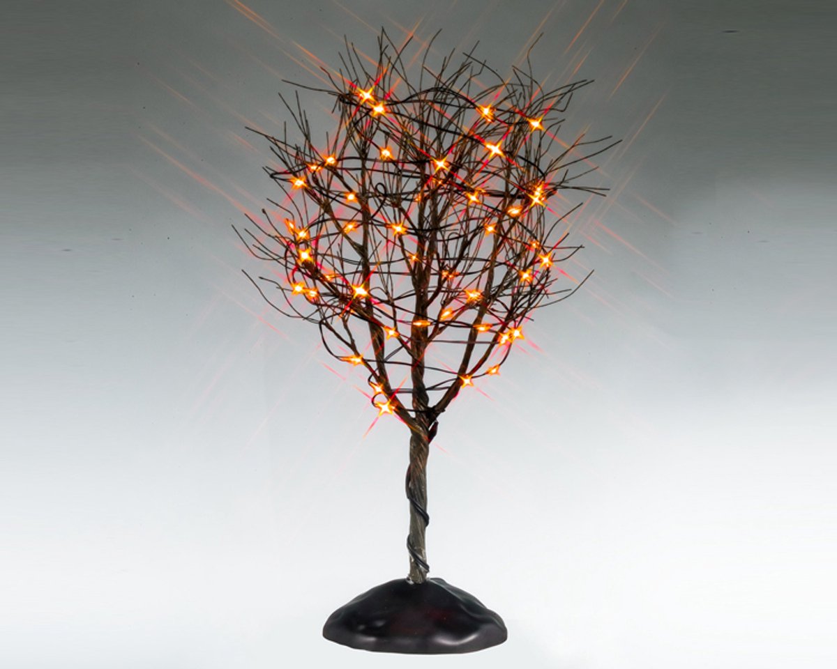 Spooky Town - Dry Tree Orange Lights