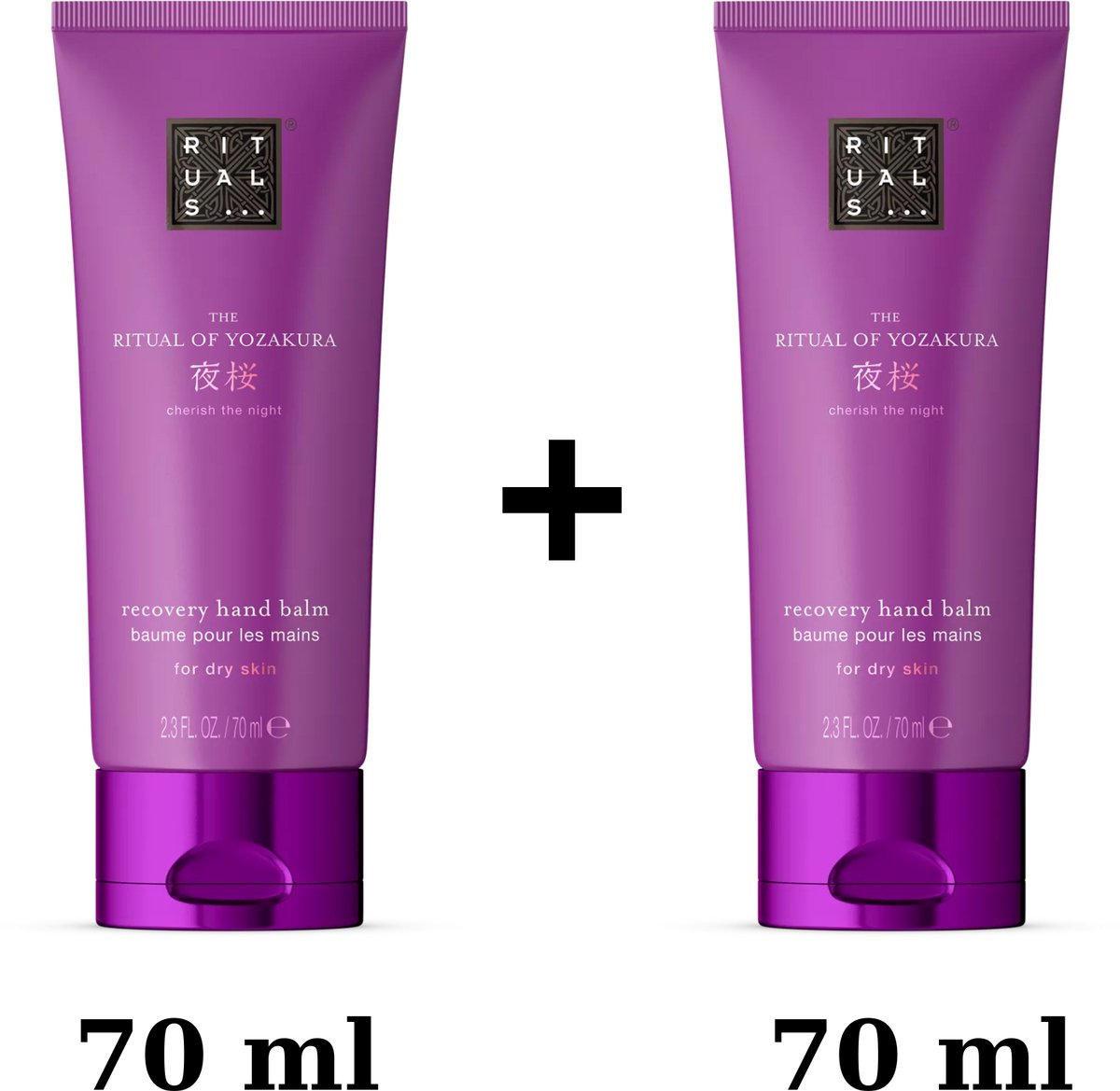 Rituals of Yozakura - Hand Balm Recovery 2 x 70 ml = 140 ml + Gift bag