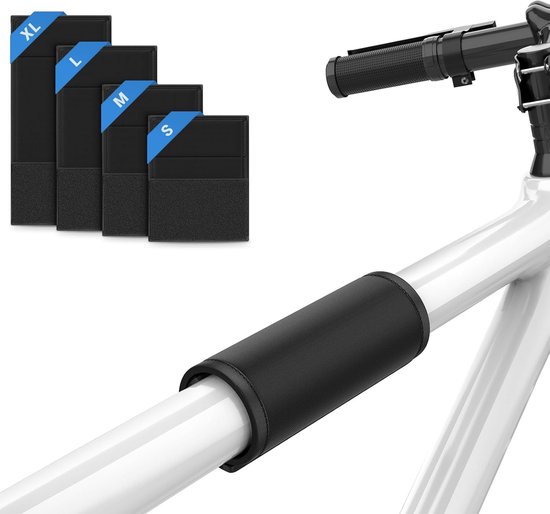 Framebeschermer Fiets - Neopreen - Voor carbon fiber frame - Set van 4