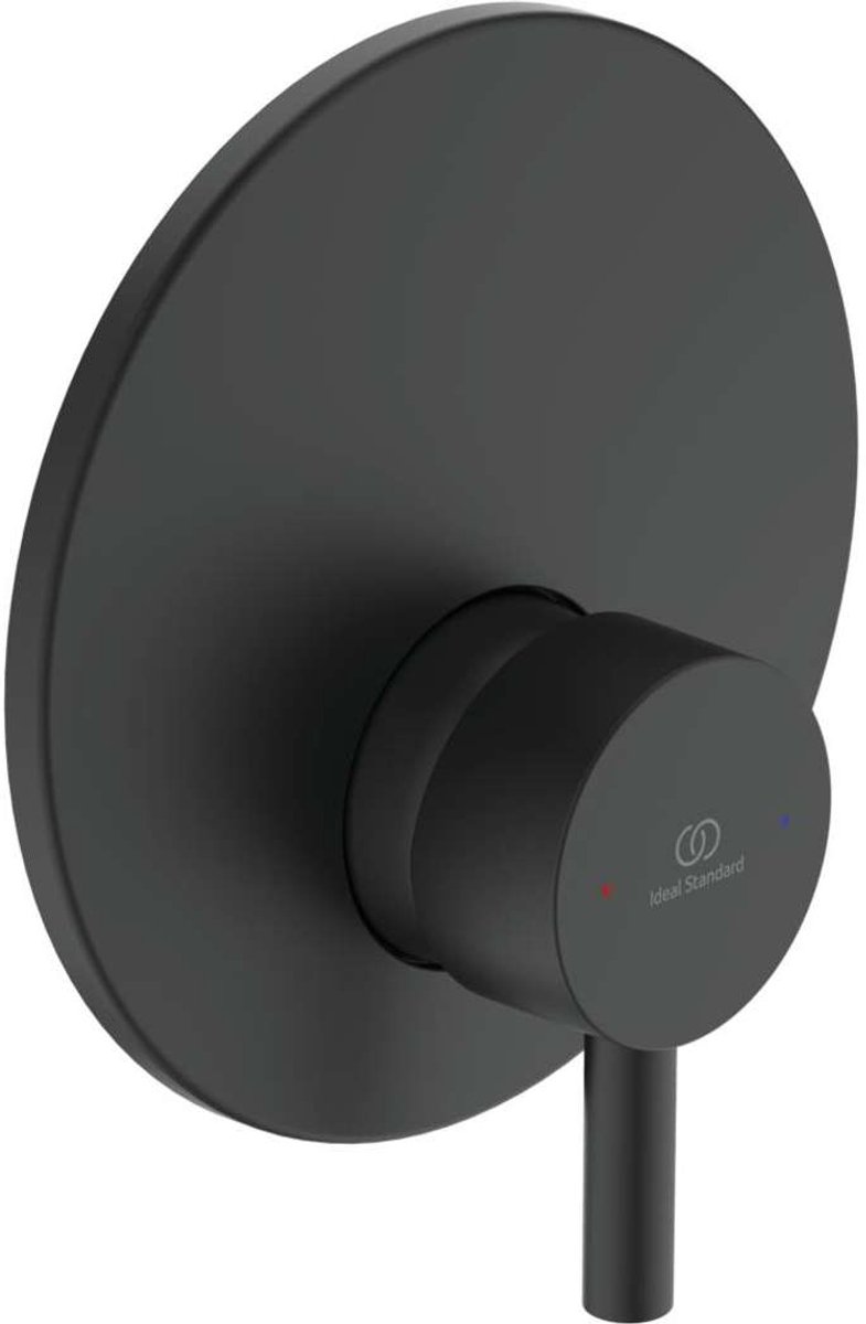 Ideal Standard CeraLine - Inbouwkraan inclusief inbouwdeel, zwart A6940XG