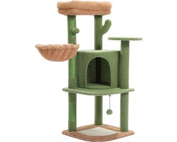Happy Cactus Krabpaal voor Katten - Krabpaal Cactus - Kattentoren - Kattenhuis - Kattenkrabpaal