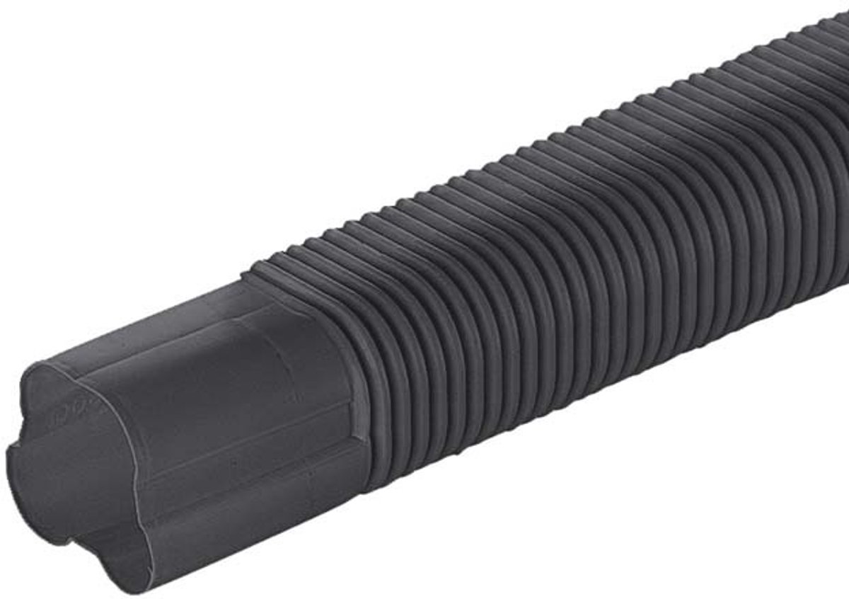 Leidinggoot Flexibel PVC Antraciet Inaba Denko SF-77-1000-A 75x63 mm 1 meter