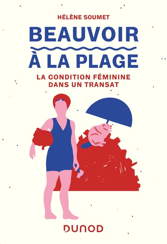 Beauvoir à la plage - cover
