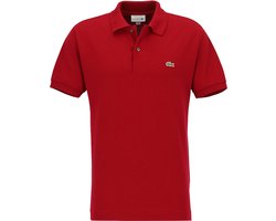 Lacoste L.12.12 Heren Poloshirt - Bordeaux - Maat M