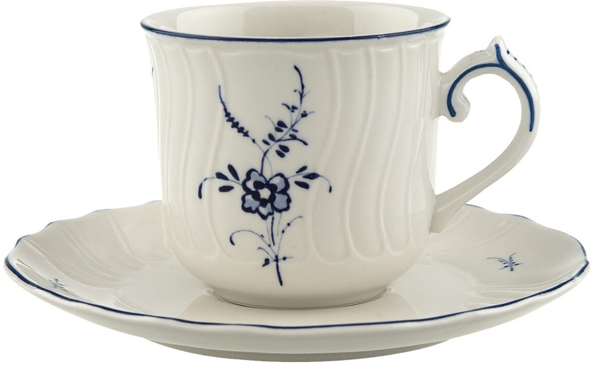 Villeroy & Boch Vieux Luxembourg - Koffiekop en Schotel