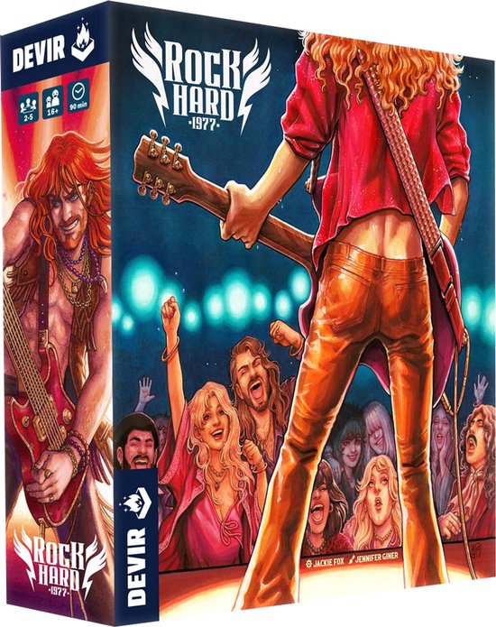 Rock Hard: 1977 uit 2024: leuk bordspel voor spelletjesavond