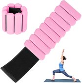 Belle Vous pols gewichten set van 2-0,5 kg enkelgewichten of polsgewichten voor dames en heren - 2x pilates yoga fitness training gewicht - Zwart Belle Vous pols gewichten set van 2-0,5 kg enkelgewichten of polsgewichten voor dames en heren - 2x pilates yoga fitness training gewicht - Zwart