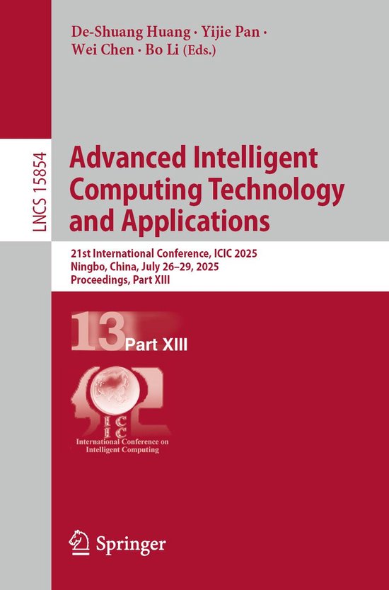 Springer Nature Proceedings Computer Science 13 - Advanced I ... - cover