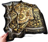 Modieuze zijde sjaal - Vrouwen - Design - Bandana - 70x70 CM