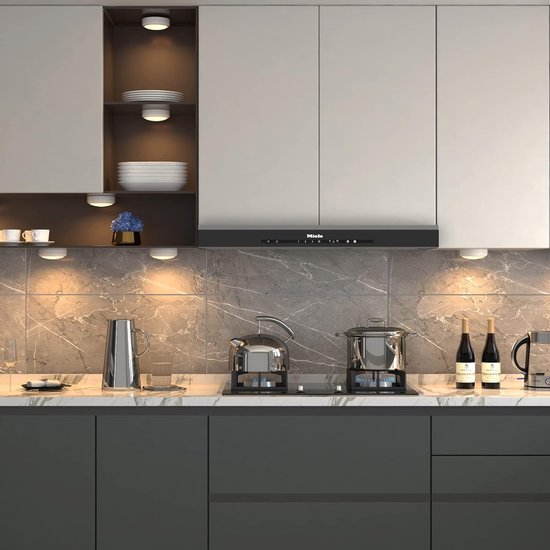 6 stuks - LED-nachtlampje met afstandsbediening - Pat-lampje - Kastlampje - Dimfunctie met timer - 12 kleuren - Geen batterijen inbegrepen - Aanraakschakelaar - RGB-kleurrijke lampjes - Perfect voor slaapkamer en woonkamer van Merkloos — afbeelding 4