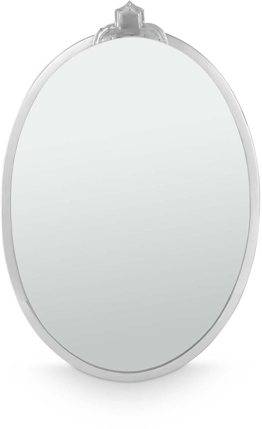 vtwonen Wandspiegel Wanddecoratie - Spiegel Ovaal - Zilver - 56x35cm