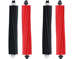 2 stuks Vervangende hoofdborstel voor stofzuigeraccessoires, Geschikt voor Roborock S8 S8 Plus S8+ S8 Pro Ultra G20 afneembare rubberen hoofdborstel