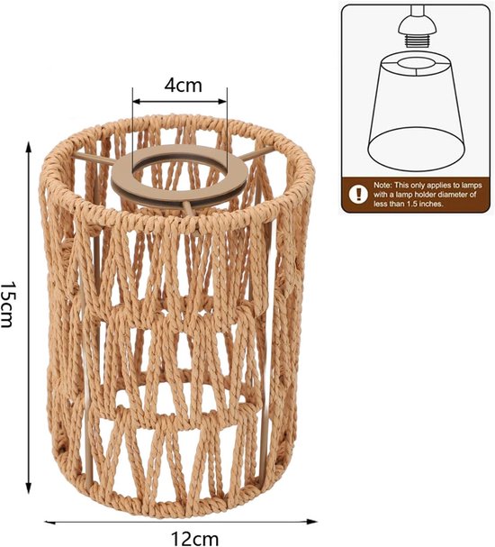 Lintang rotan lamp klein - CoCo homeliving