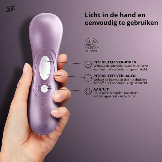 Satisfyer Pro 2 Next Generation - Luchtdrukvibrator met 11 intensiteitsniveaus - waterdicht