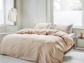 Yumeko dekbedovertrek katoensatijn dusty roze 200x200 + 2/60x70 - Bio, eco & fairtrade