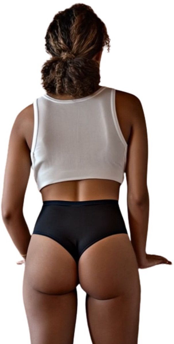 Janira Perfect Curves High Tanga | Zwart