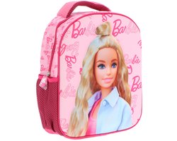 Barbie 3D Rugzak - Schooltas - Polyester - Roze - Rugzak kind