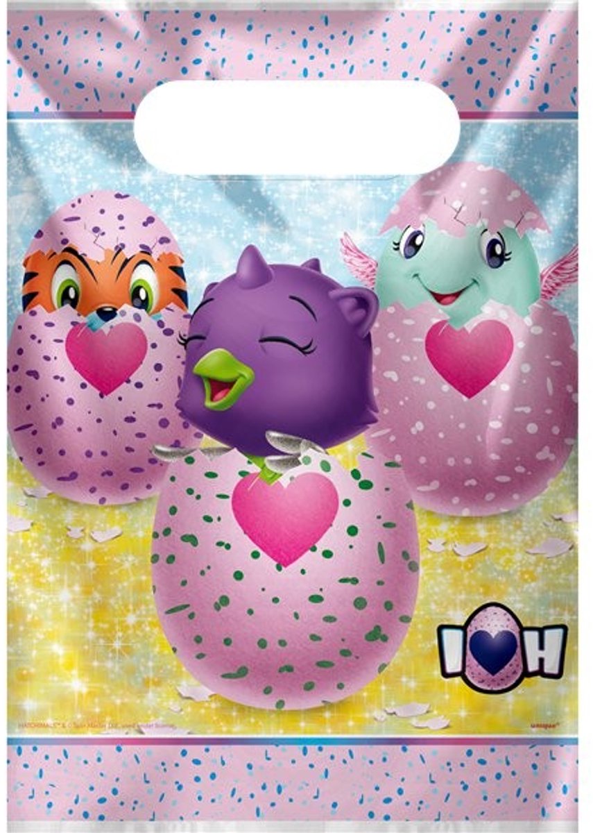 Hatchimals - Uitdeelzakjes- 6 stuks - unique