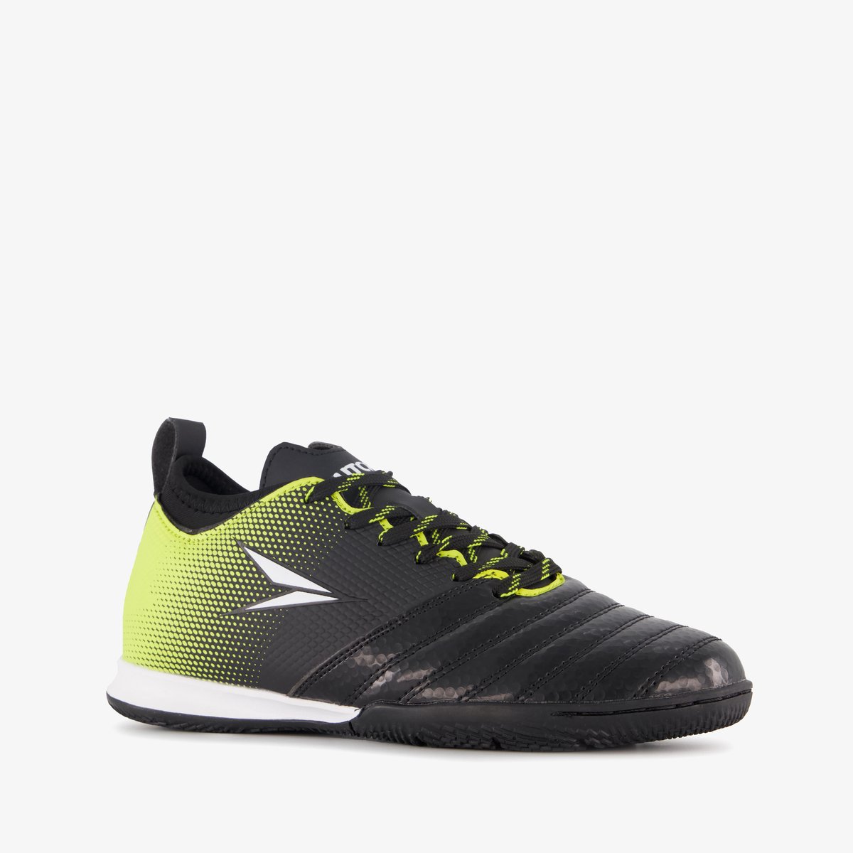 Dutchy IC kinder zaalschoenen zwart geel - Gymschoenen - Maat 37