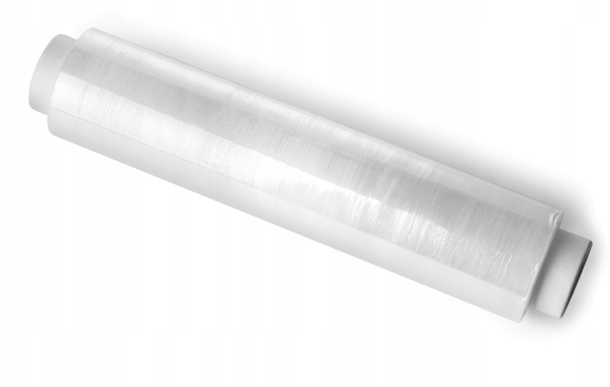 KADAX Transparante stretchfolie, 300 x 50 cm, plasticfolie, 3 kg verhuisfolie, palletfolie voor meubels, opslag, transport, duurzame wikkelfolie, verpakkingsfolie