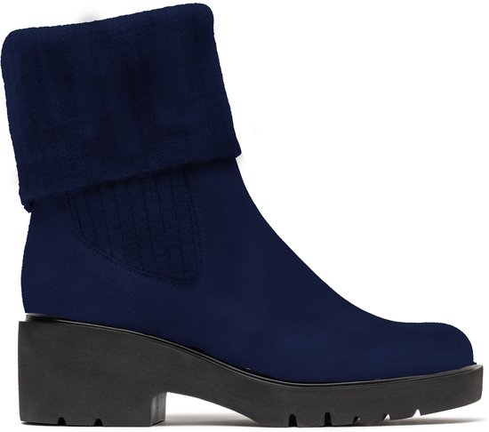 Bottes femmes pour femme UNISA JALIL_BS - BLEU MARINE