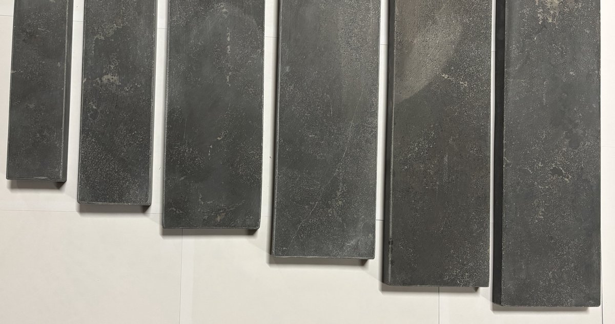 Natuursteen dorpels - 103x10x2 cm (10 stuks)