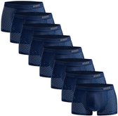 BOXR Boxershort Heren 8 Pack - Bamboe Ondergoed Heren - Duurzaam & Ademend - Zijdezacht - Perfecte Pasvorm - Ondergoed Heren - Onderbroeken Heren - Ideaal voor Dagelijks Gebruik & Sport - Maat XXL